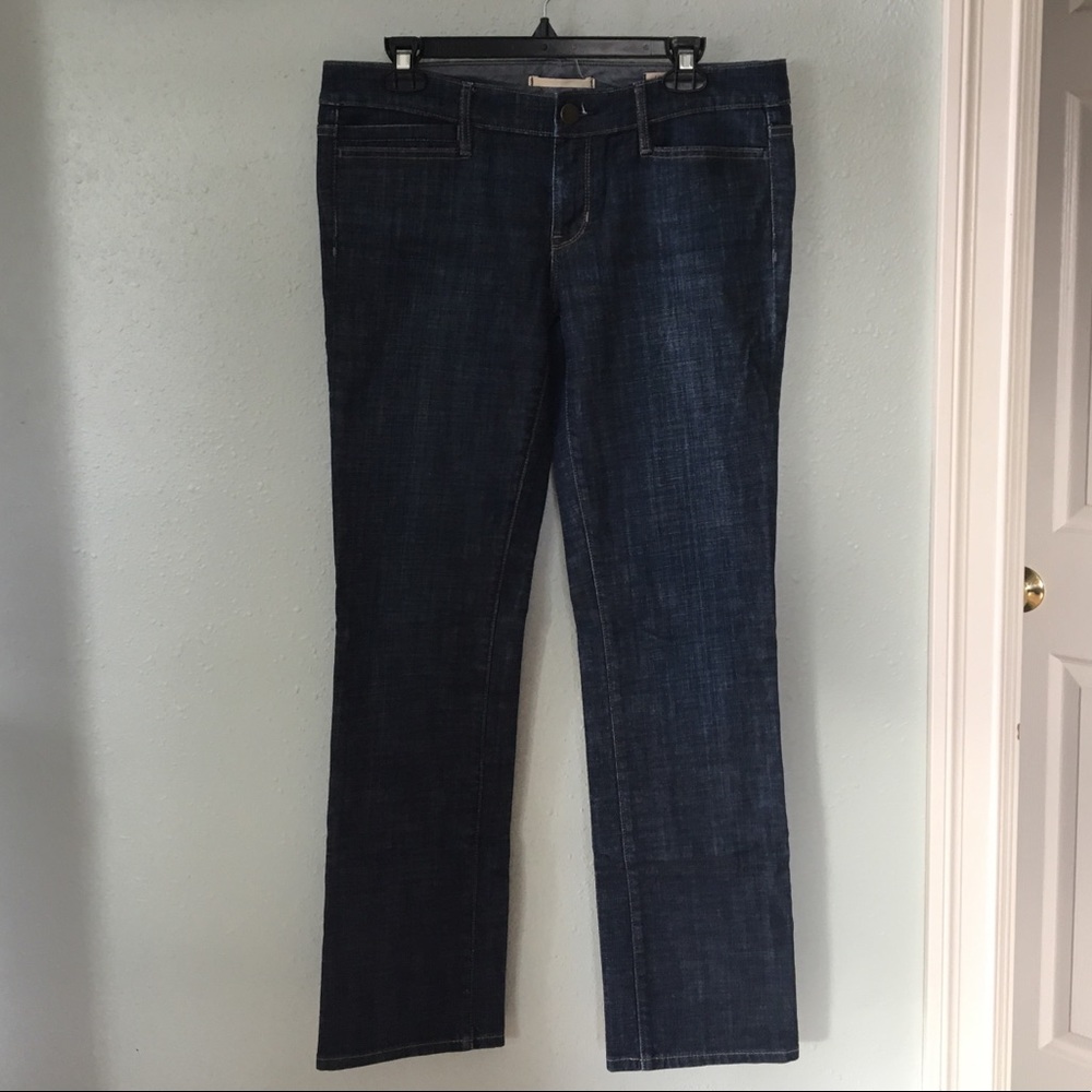 GAP Dark Blue Straight Leg Jeans